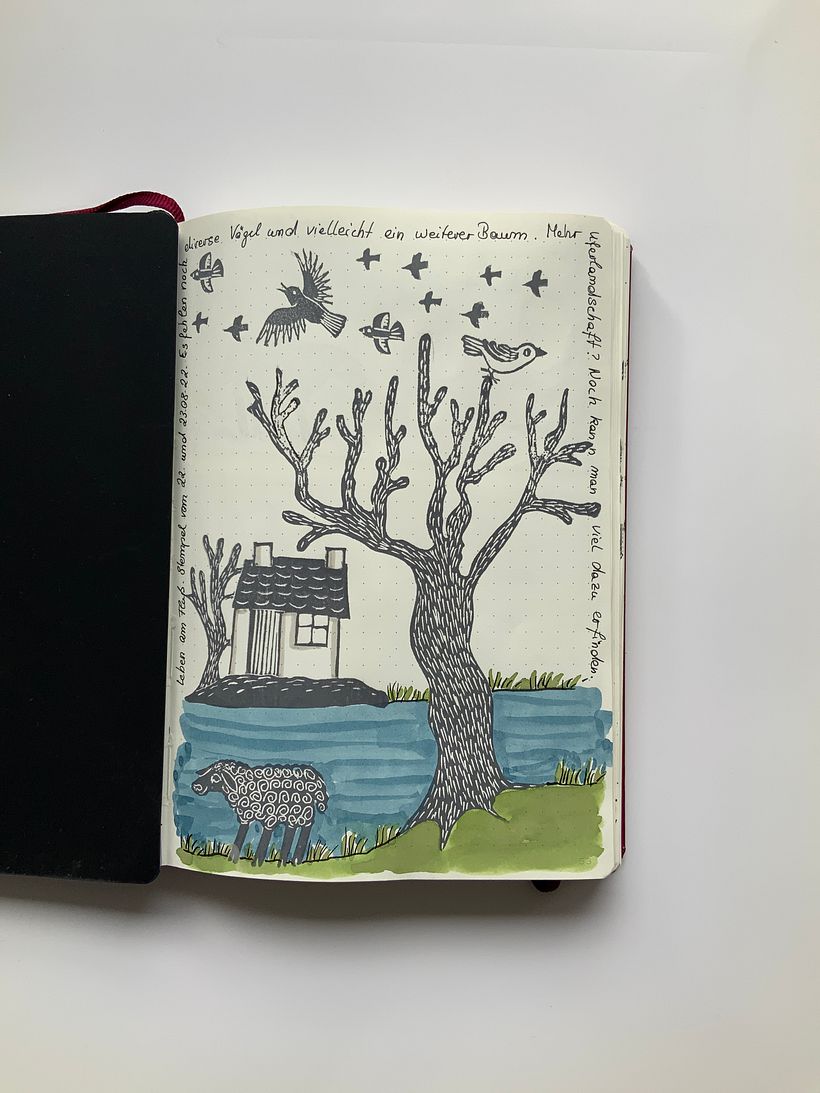 Mein Kursprojekt: Geschnitzte Stempel für illustrierte Kompositionen 6