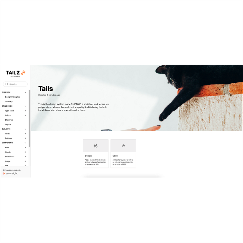 TAILZ Design System con Figma, Zeroheight y Zeplin 1