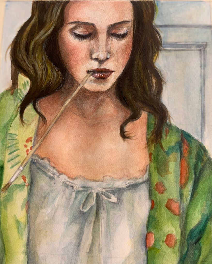 My project for course: Watercolor Portrait from a Photo 2