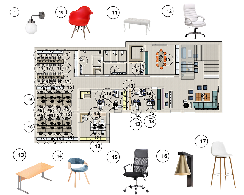 My project for course: Interior Design Fundamentals: Plan Creative Workspaces 9