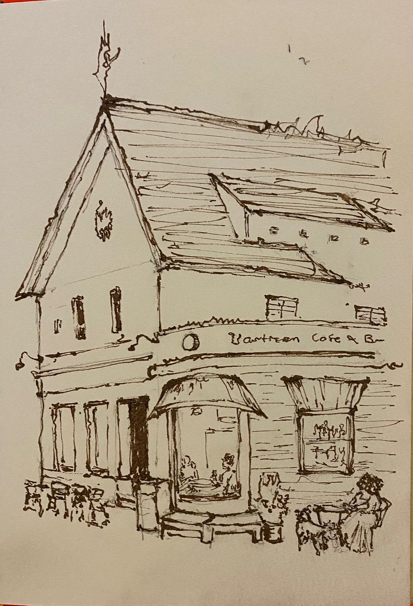 Expressive Architectural Sketching with line and wash 1