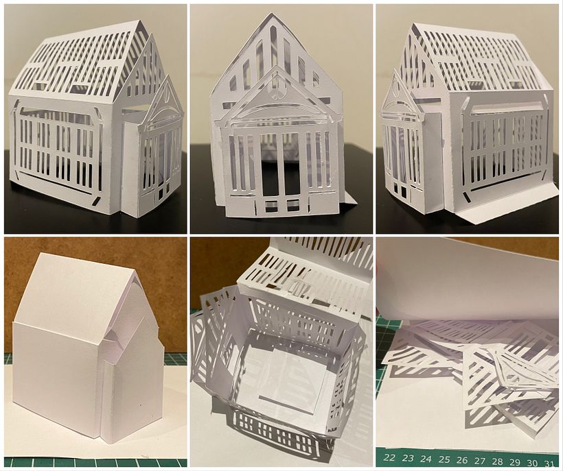 My project for course: Pop-up Book Fundamentals: Storytelling with Paper and Light - Artesanía