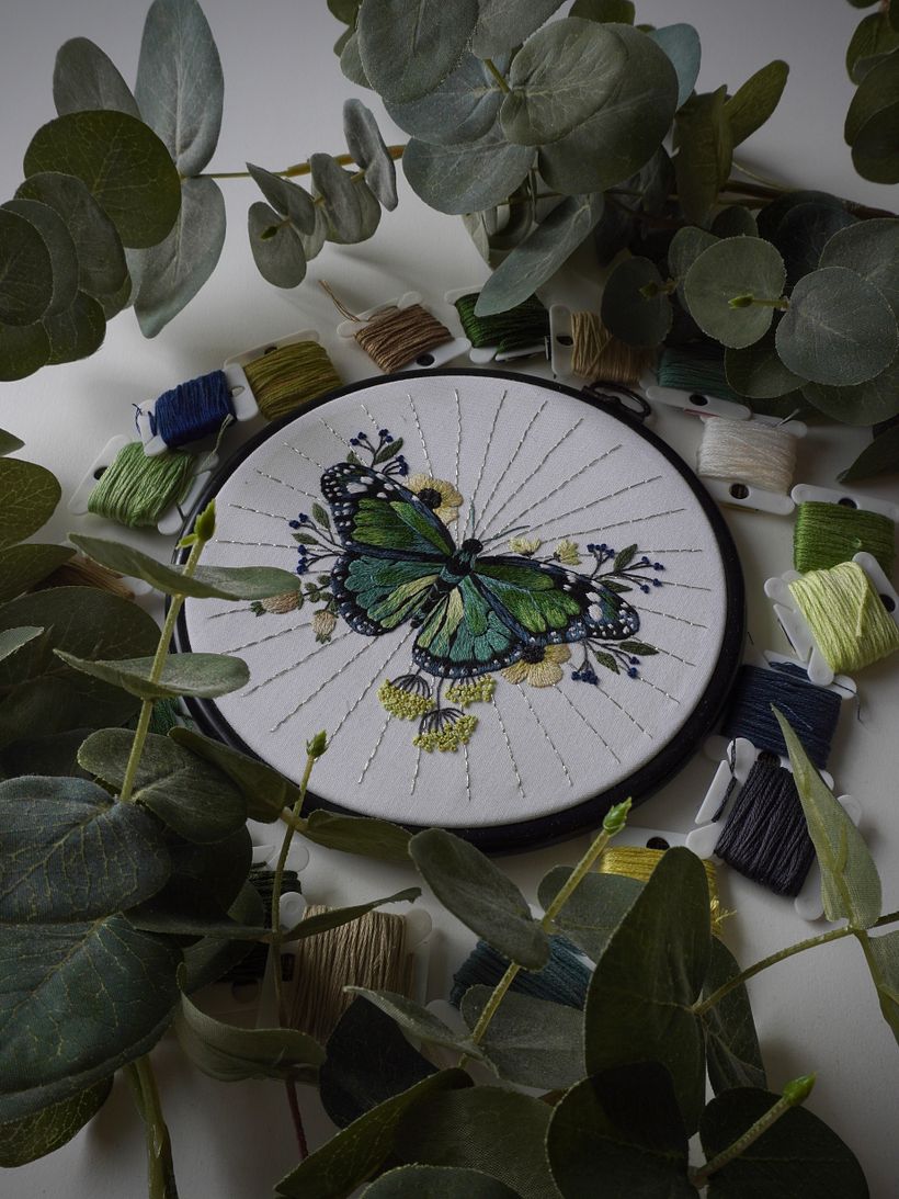 My project for course: Realistic Embroidery Techniques 2