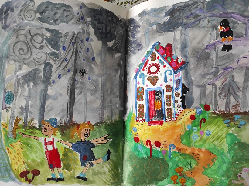 My project for course: Sketchbook Techniques for Children's Illustration 2
