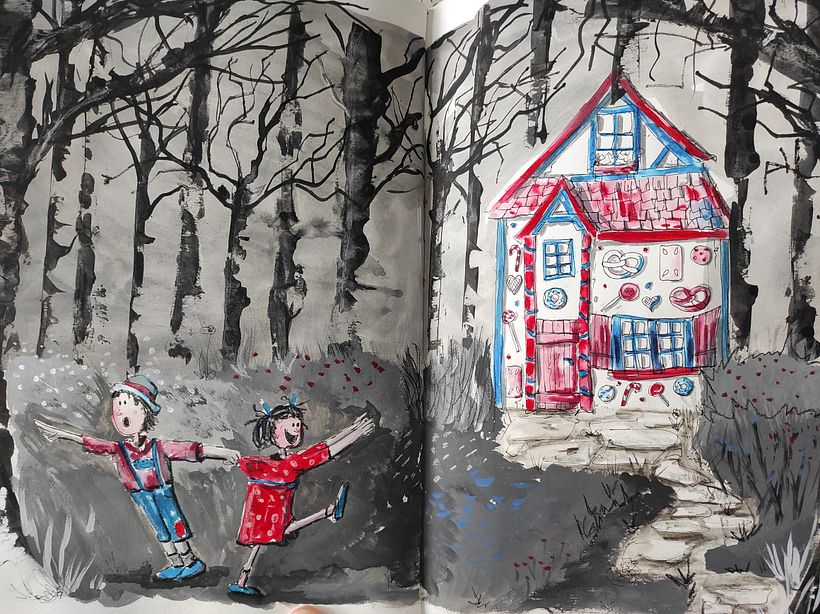 My project for course: Sketchbook Techniques for Children's Illustration 3