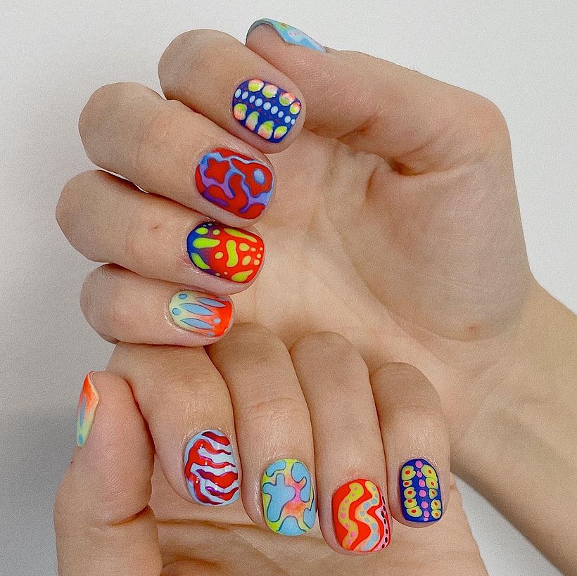 Latest nail art designs 4