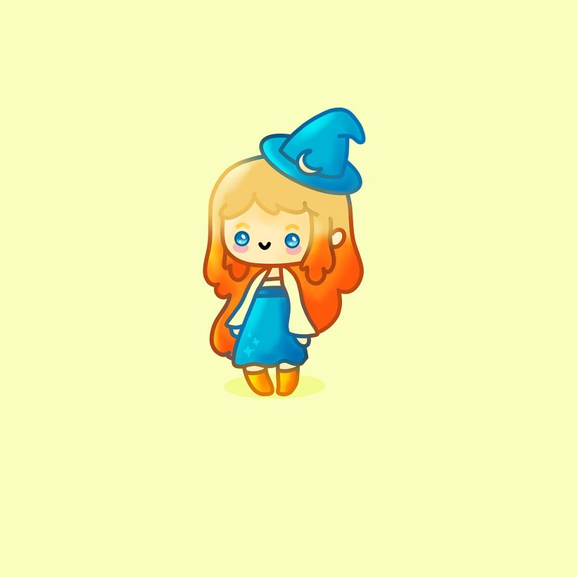 Original Character Chibi - Ellowyn 1