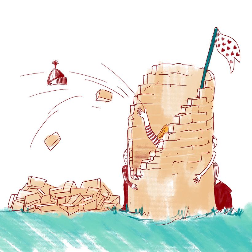 Falling walls around your soul… with a little help of your friends