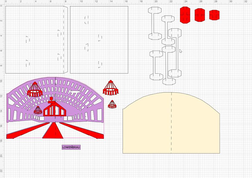 Beer Tent pieces