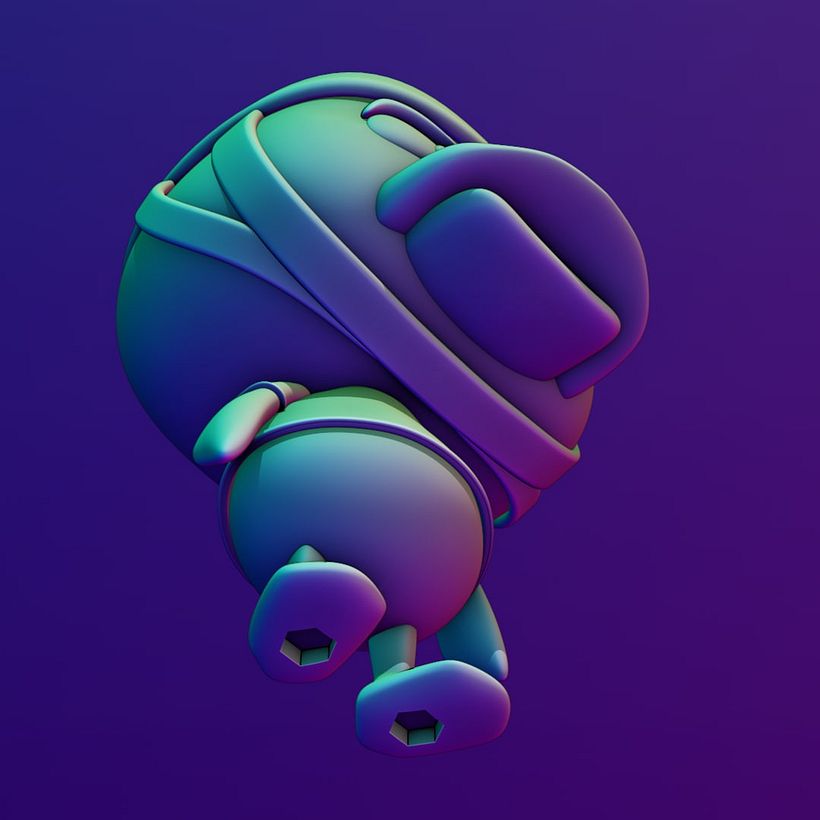 Animal Crossing 3D model figure 4