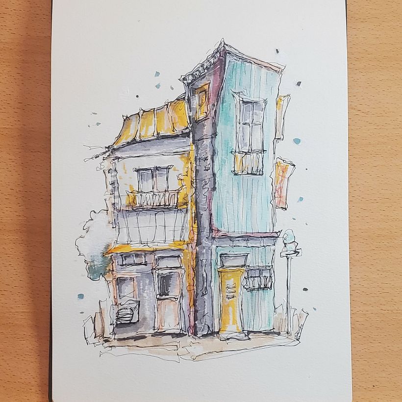 My project for course: Expressive Architectural Sketching with Colored Markers 2