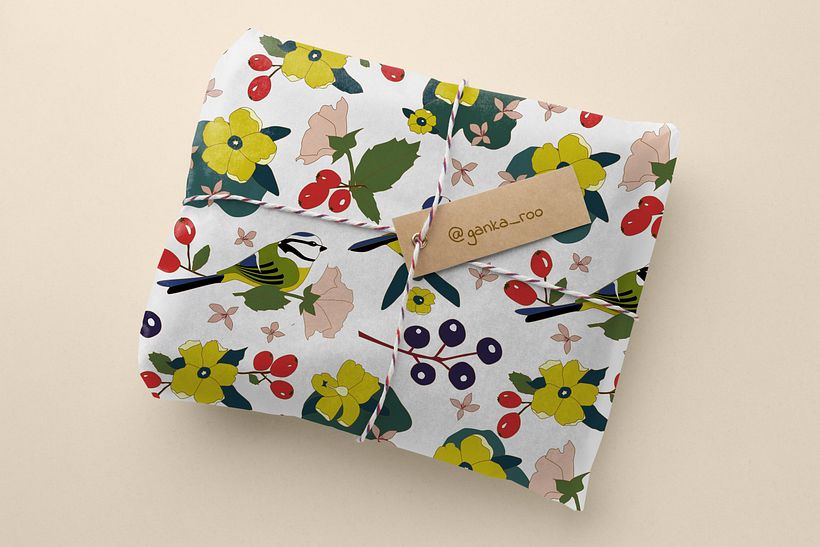 My project for course: Floral Illustration and Pattern Design 5