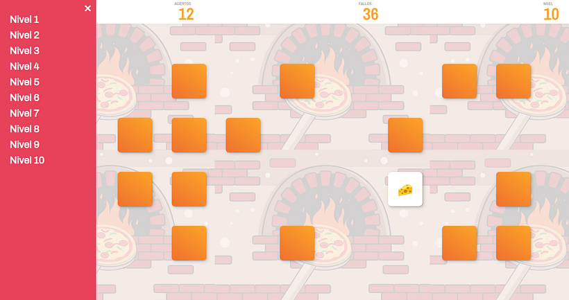 nivel 10 modo relax con menú