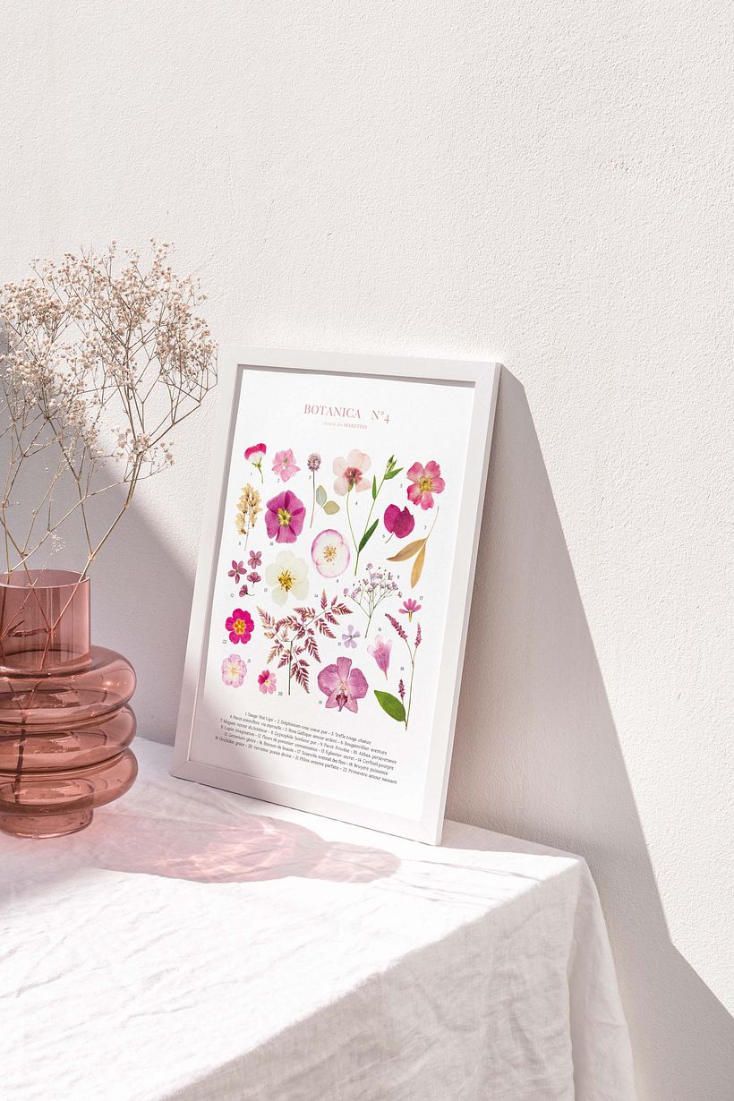 Botanica, collection d'affiches - Dirección de arte