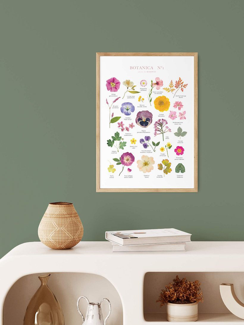Botanica, collection d'affiches - Dirección de arte