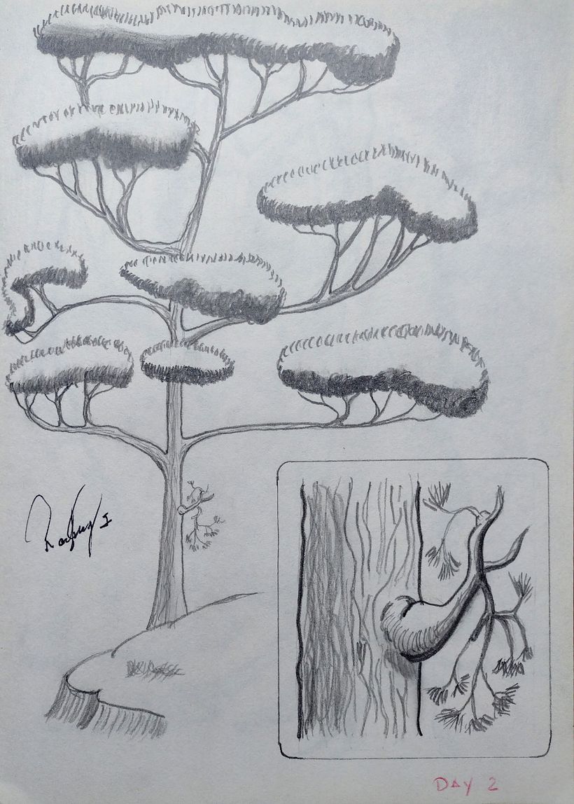 My project in Daily Sketching for Creative Inspiration course 4
