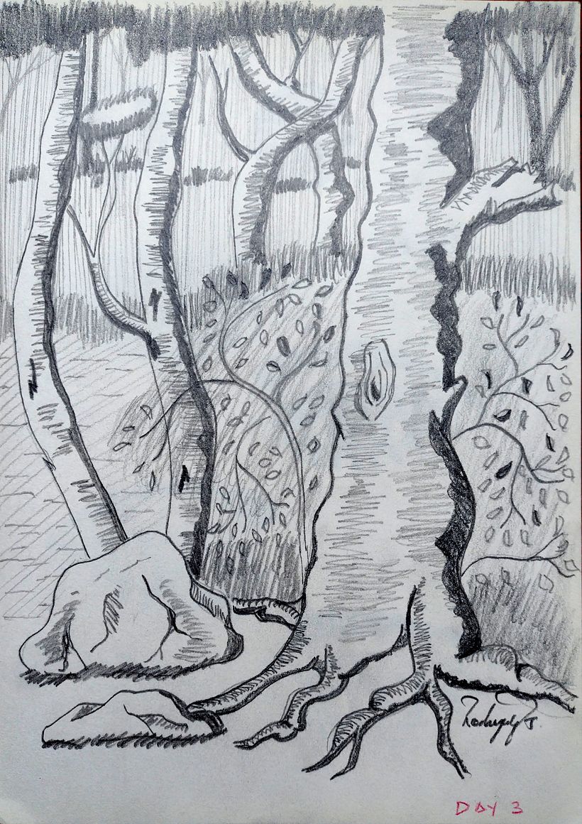 My project in Daily Sketching for Creative Inspiration course 5