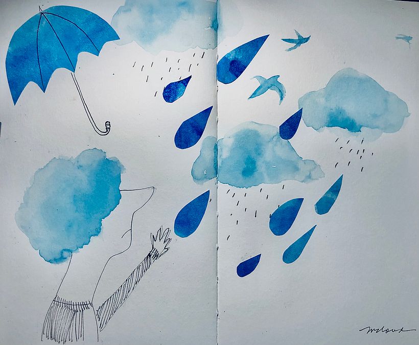My project for course: Creative Watercolor Sketching for Beginners 2