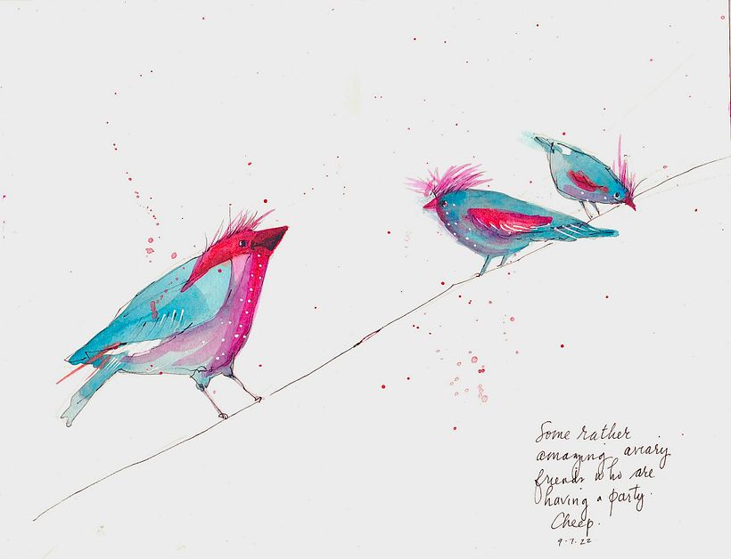 My project for course: Creative Watercolor Sketching for Beginners 3