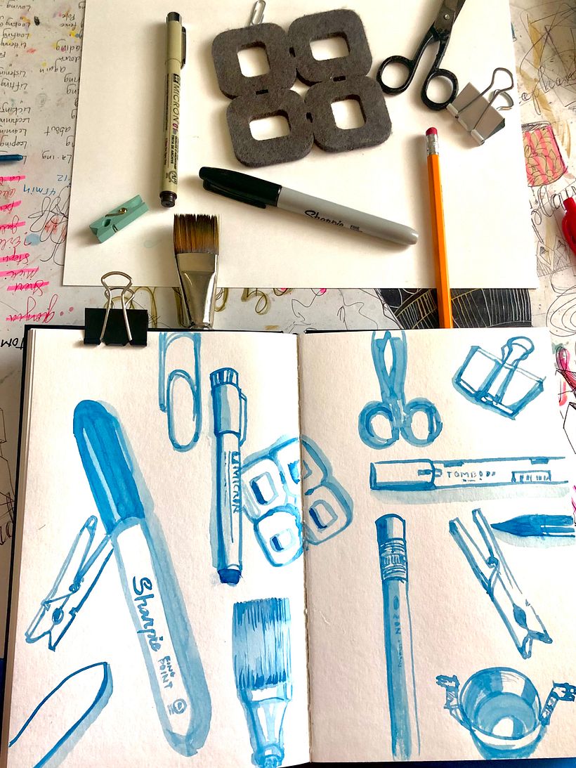 My project for course: Creative Watercolor Sketching for Beginners 9