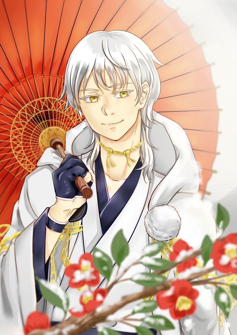 Character: Kuninaga Tsurumaru from Touken Ranbu