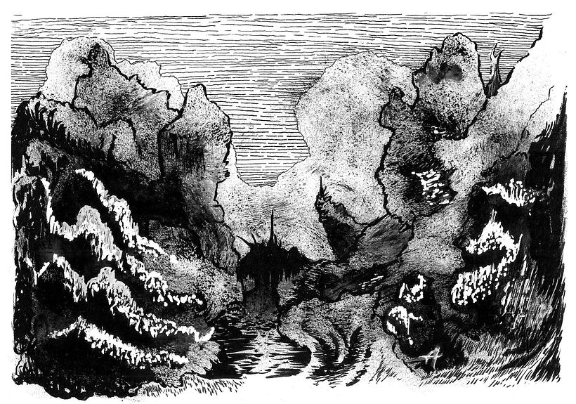 Meu projeto do curso: Desenho de mundos imaginários para história em quadrinhos 1