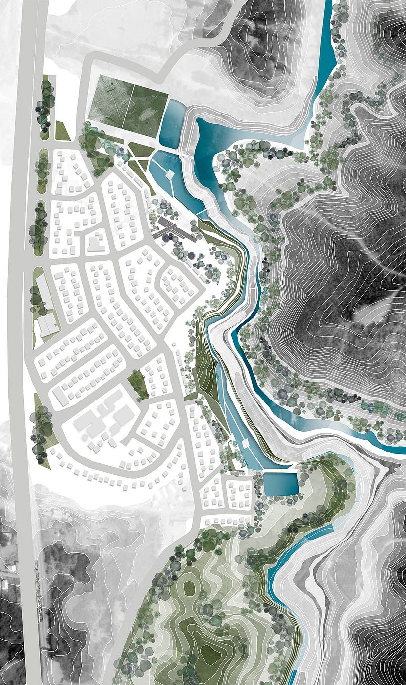 My project for course: Postproduction of Architectural Plans in Photoshop 2