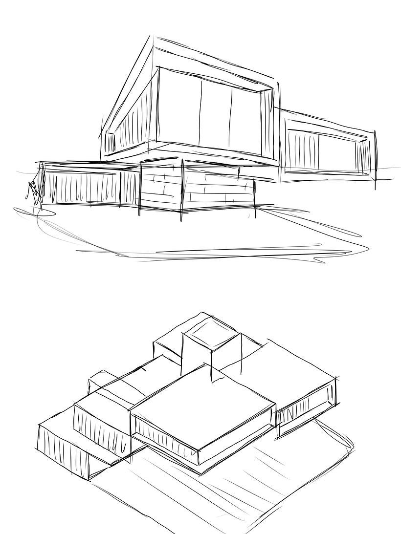 Mój projekt z kursu: Sketching architektoniczny i artystyczny z Proceate 3