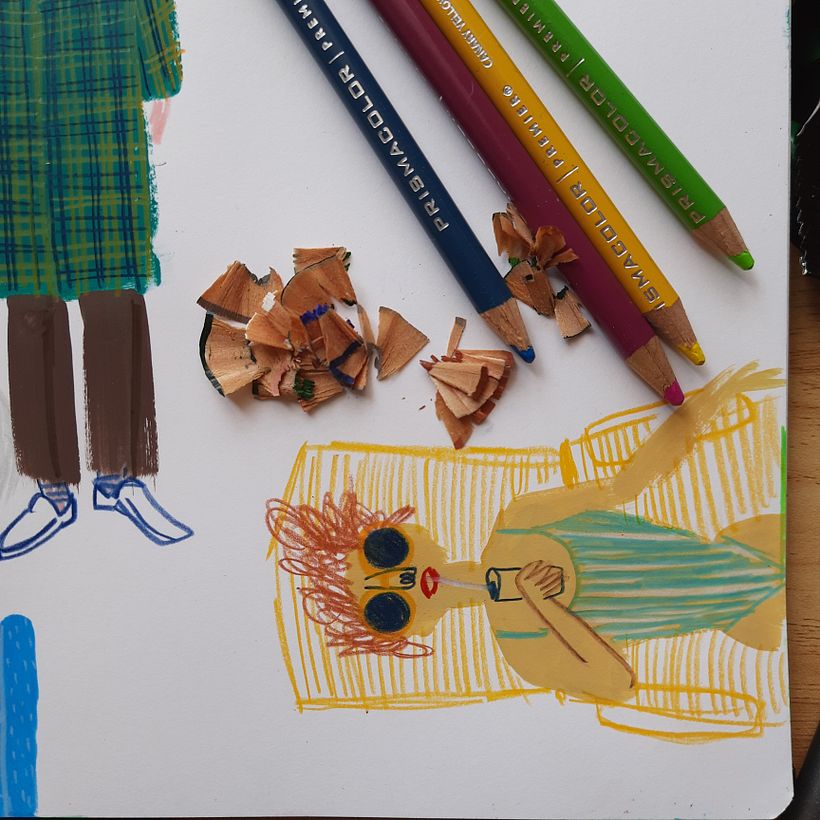 Mi proyecto del curso: Sketchbook pictórico en gouache 9