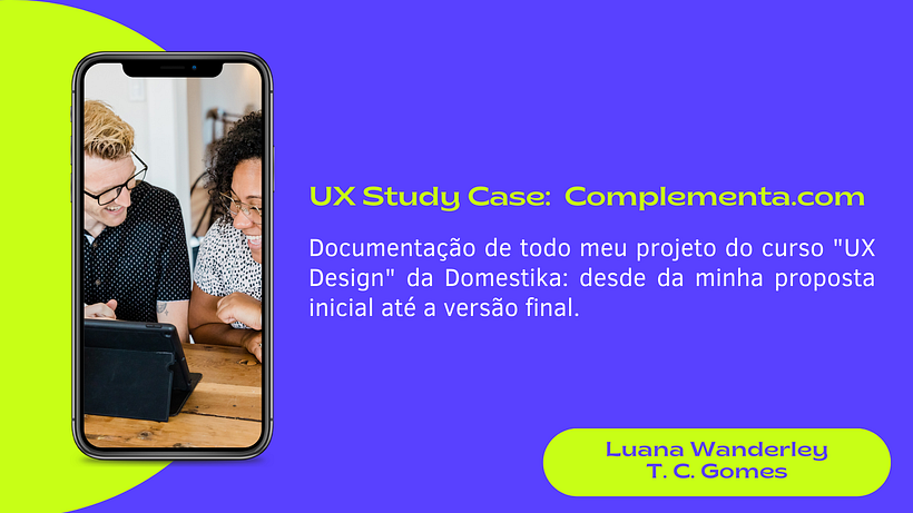Meu projeto do curso: Complementa.com 2