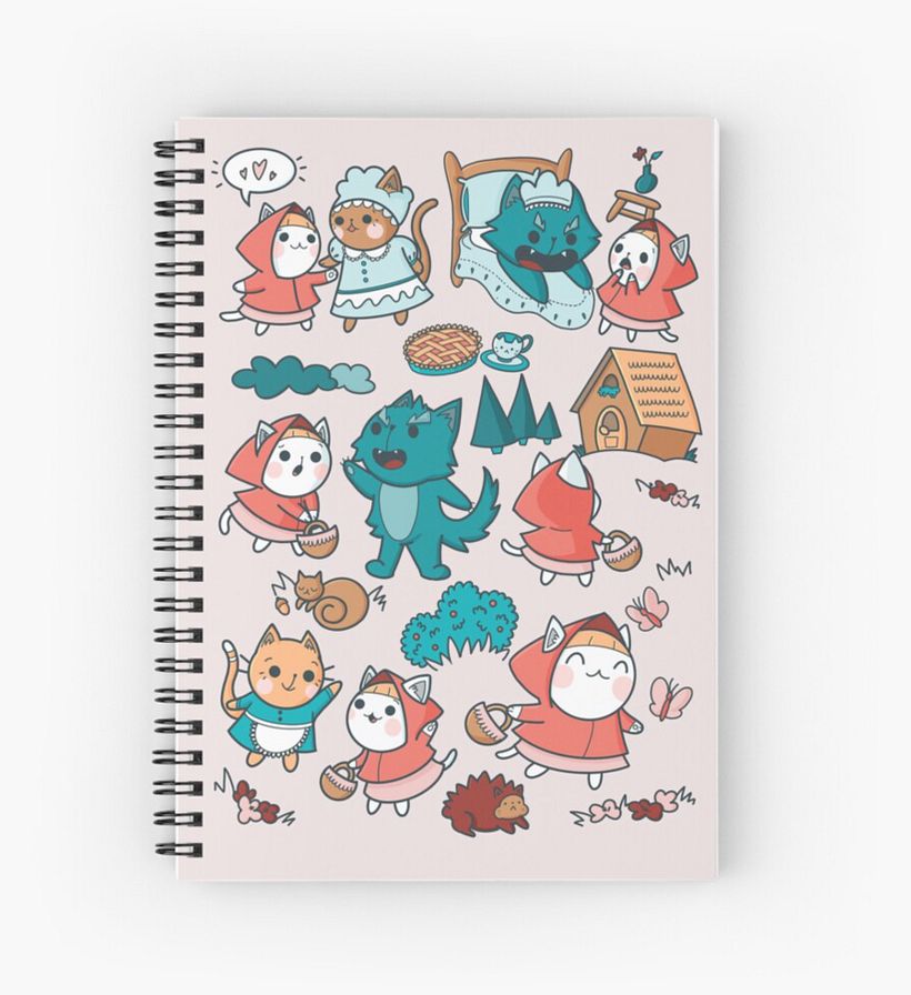 Il mio progetto del corso: Illustrazione di una storia in stile kawaii 2