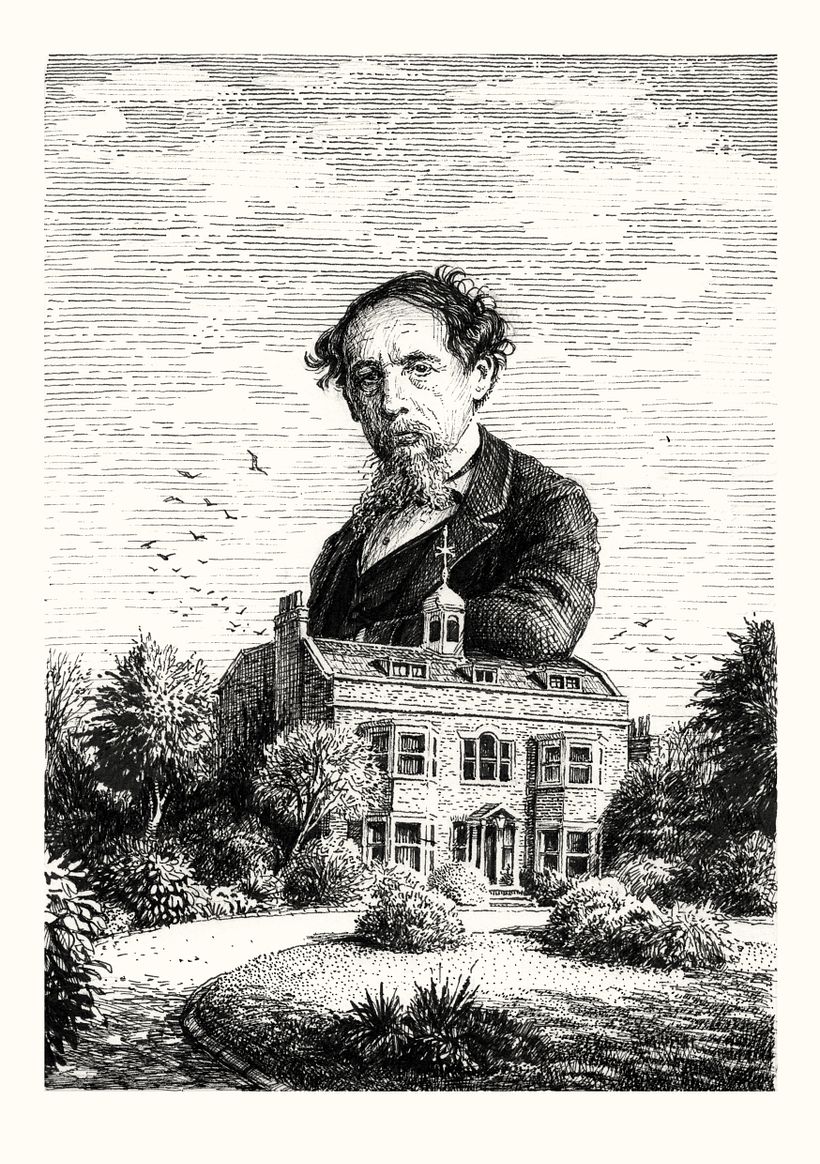 Charles Dickens and Gads Hill Place, Kent