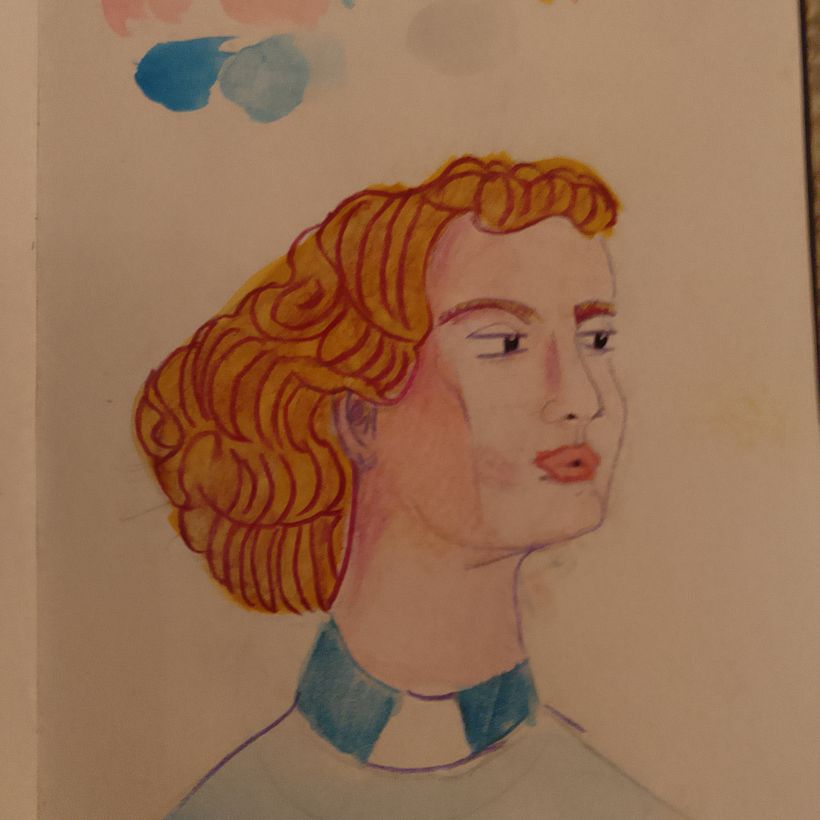 I have been drawing from pinterest faces for a while. This is a latest .