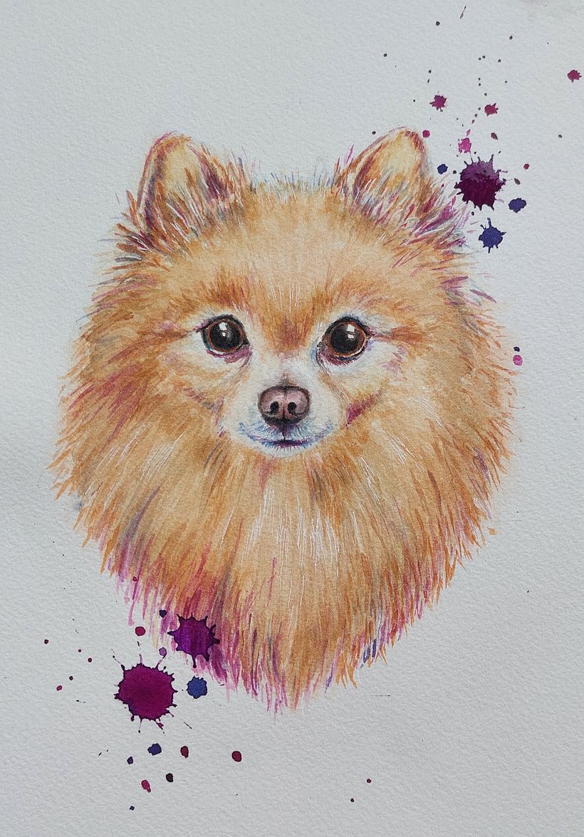 Bounty. Watercolor on 18cm x 26cm Arches paper