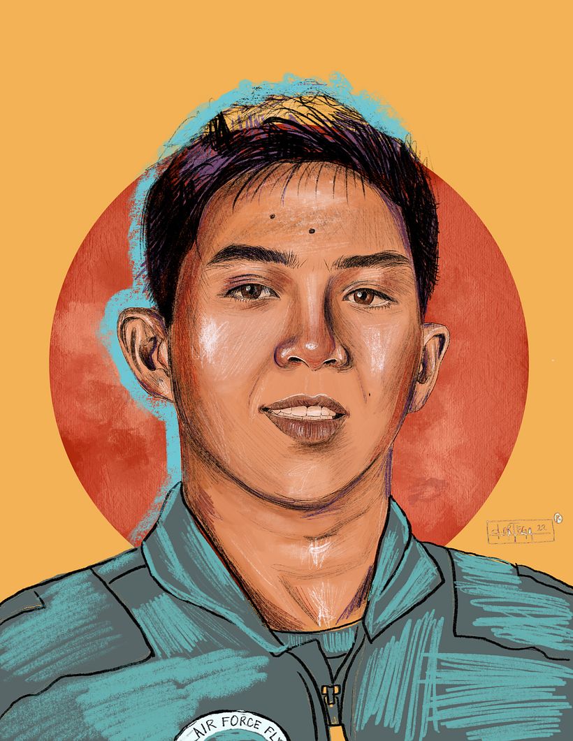 My project for course: Illustrated Portraits with Procreate 3