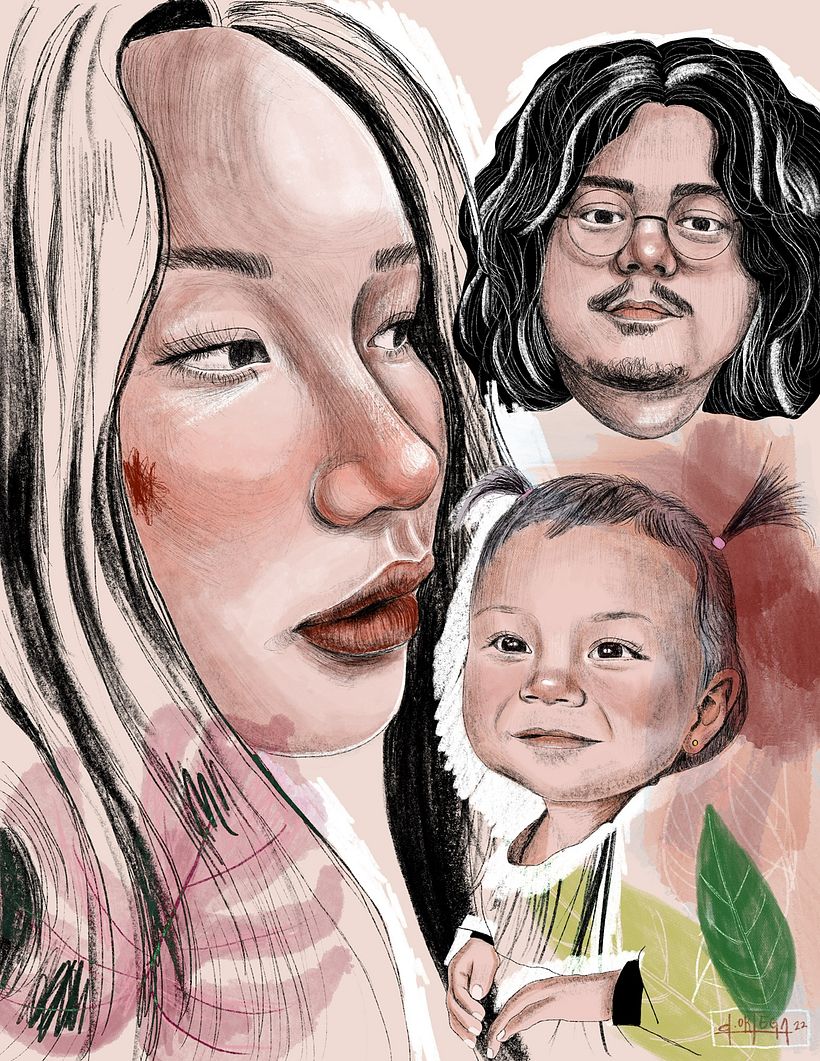 My project for course: Illustrated Portraits with Procreate 5
