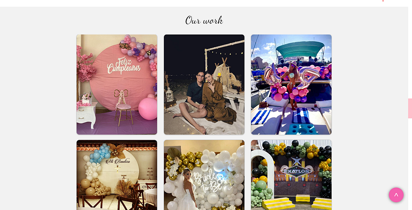 Landing Page "Dulce mia p.v" 1