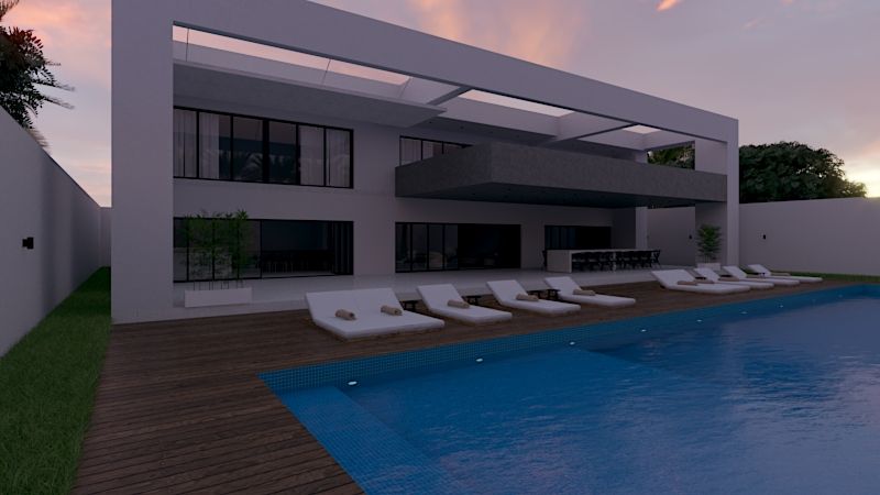 Meu projeto do curso: Visualização arquitetônica com V-Ray para SketchUp 6