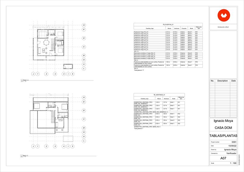 Proyecto/Diseño y modelado arquitectónico 3D con Revit 7