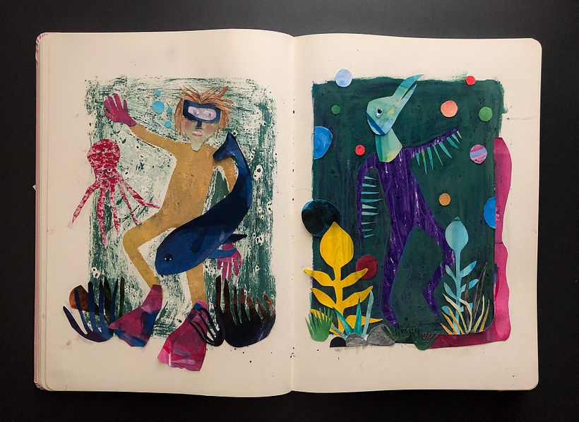 My project for course: Artist's Notebook: Explore Illustration Techniques 2