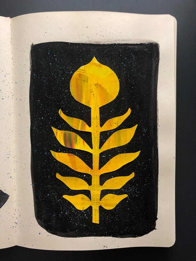 My project for course: Artist's Notebook: Explore Illustration Techniques 5