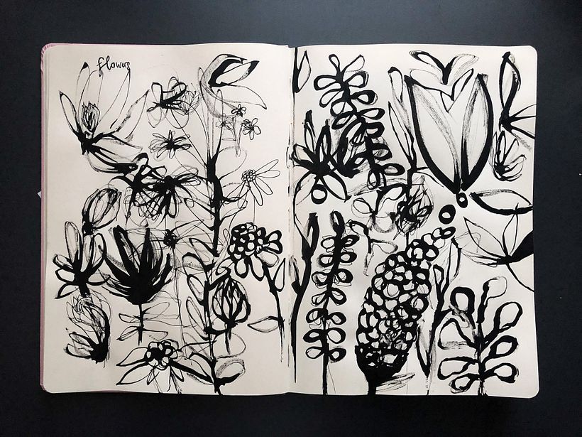 My project for course: Artist's Notebook: Explore Illustration Techniques 6