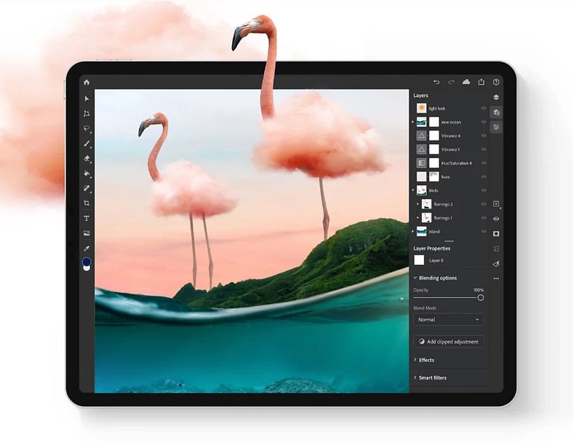 Photoshop for iPad.
