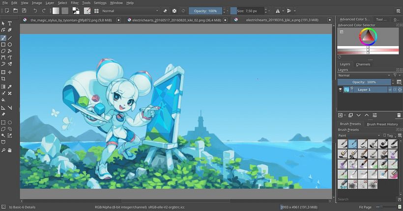 Krita.