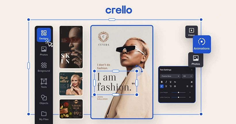 Crello.