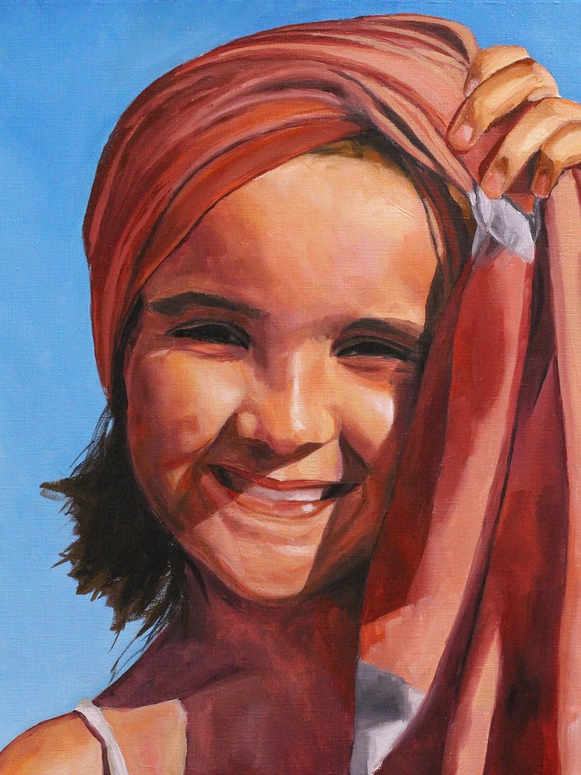 Óleo sobre papel, 40x30 cm