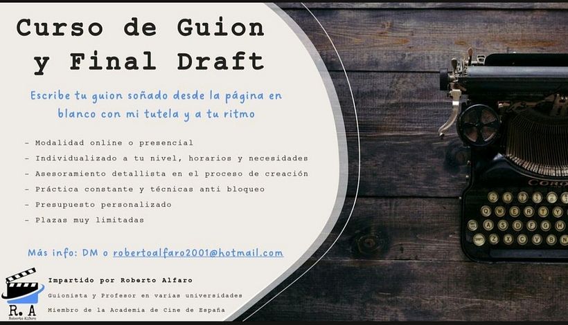 Curso de Guión y Final Draft 0