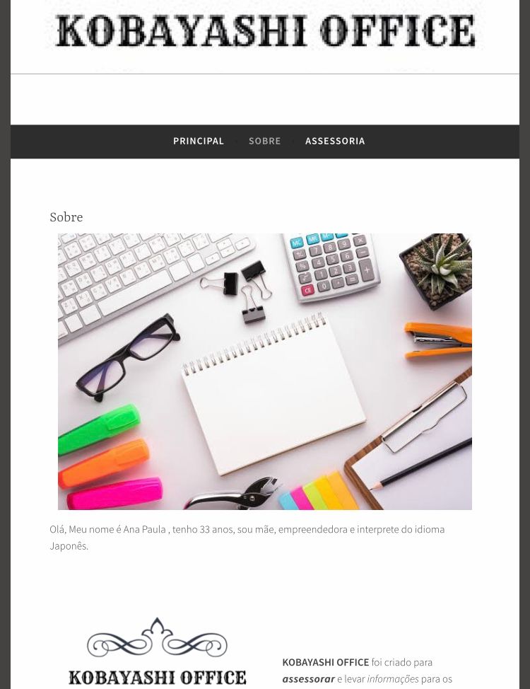 Meu projeto do curso: WordPress: crie um site profissional do zero 2