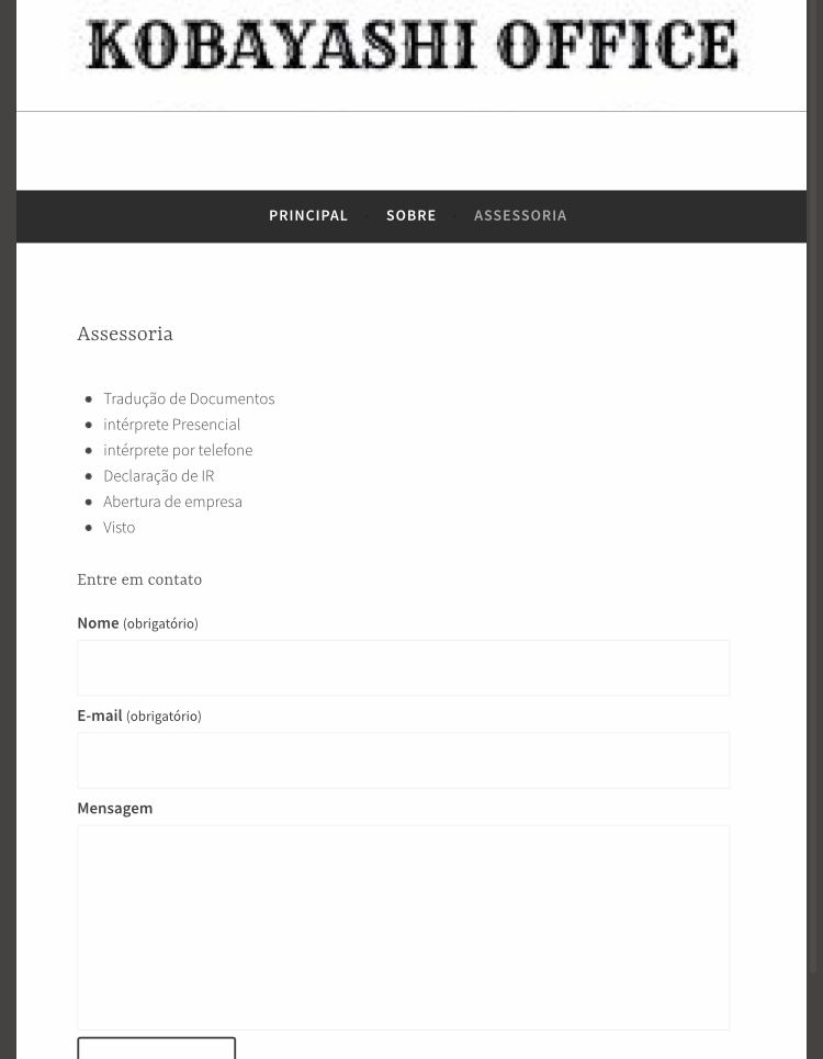 Meu projeto do curso: WordPress: crie um site profissional do zero 3