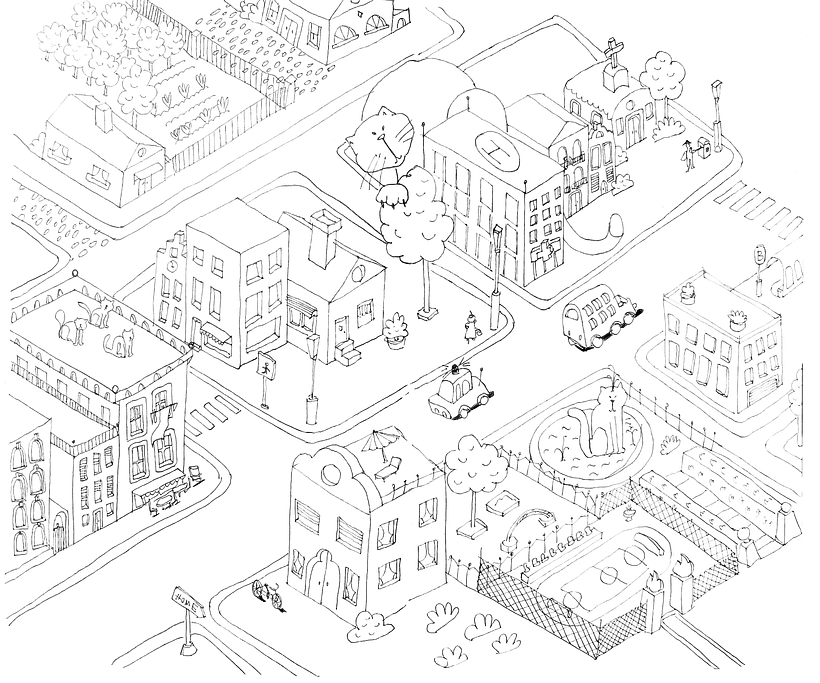 Black white sketch after editing in Photoshop